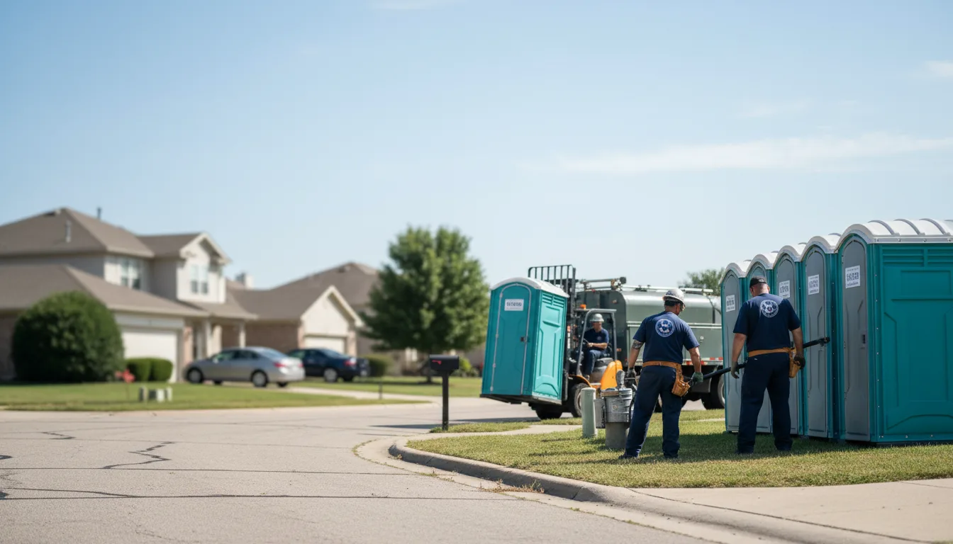 Porta Potty Rental in Huntingburg, IN near me